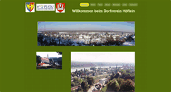 Desktop Screenshot of dorfverein.hoefleindonau.at